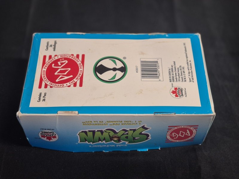 1995 Spawn Pog Milkcaps Canada Games 26 Sealed Packs