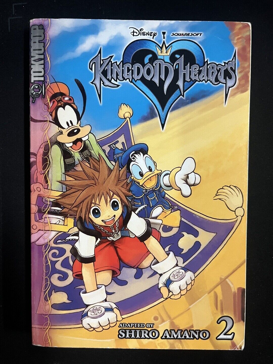 Kingdom Hearts II Volume 2, Pre-Owned Paperback 1427800596 9781427800596  Shiro Amano 