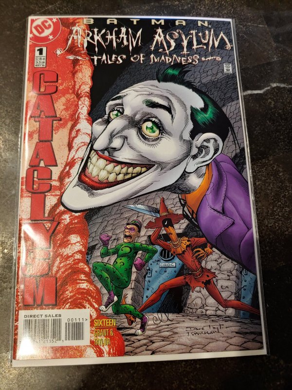 ​BATMAN ARKHAM ASYLUM TALES OF MADNESS #1 JOKER NM