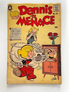 Dennis The Menace #22 VG/FN Pines Silver Age 57' Comic Book Hank Ketcham 13 J884