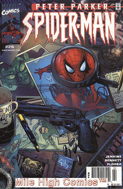 PETER PARKER: SPIDER-MAN (1999 Series) (#1-57, & 156 #26 NEWSSTAND Near Mint