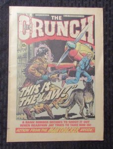 1979 THE CRUNCH #42 VF- UK Weekly Comic - Mantracker