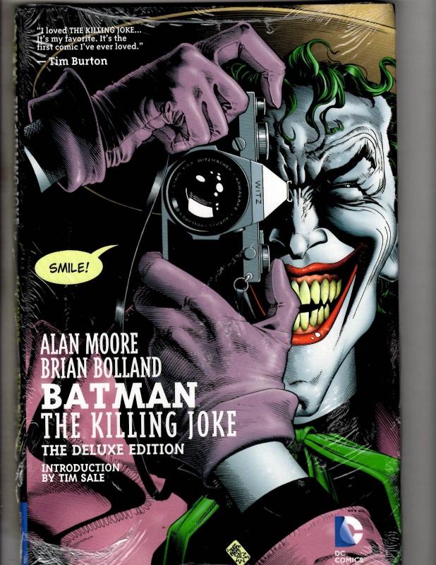 THE KILLING JOKE Batman Deluxe Ed DC Comics Graphic Novel HARDCOVER SEALED J311