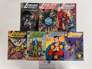 7 Legion Of Super Heroes DC Comic Books # 1 4 9 11 13 14 19 21 Batman 8 JS31