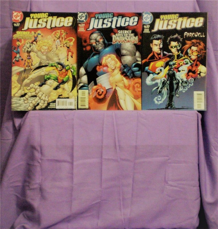 YOUNG JUSTICE #13 - 55 and MORE Todd Nauck Peter David (DC 1999)