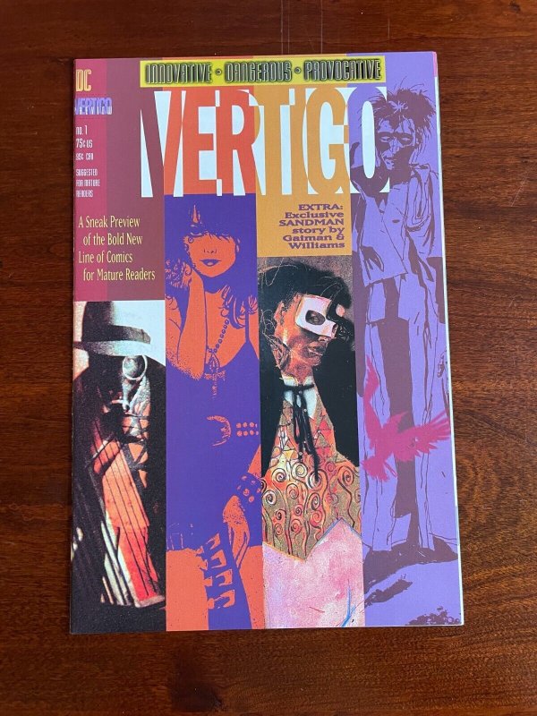 Vertigo DC Preview Comic Book # 1 NM Sandman Death Neil Gaiman Super-Heroes CM9 