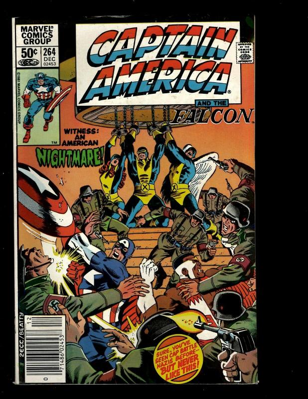 12 Captain America Comics Annual 8, 254 255 264 307 308 309 310 311 321 327+ JF4