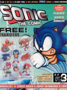 Sonic the Comic #78 FN ; Fleetway Quality | Hedgehog