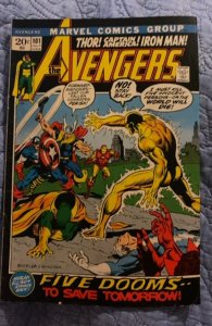 The Avengers #101 (1972)5 dooms to save tomorow