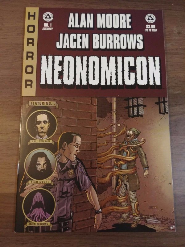 Alan Moore's Neonomicon #1 Auxliary Variant Avatar Press Jacen Burrows Lovecraft 