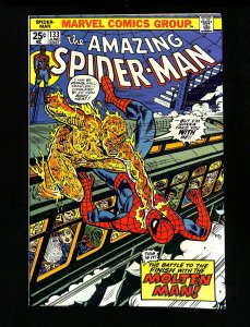 Amazing Spider-Man #133 Molten Man Appearance!
