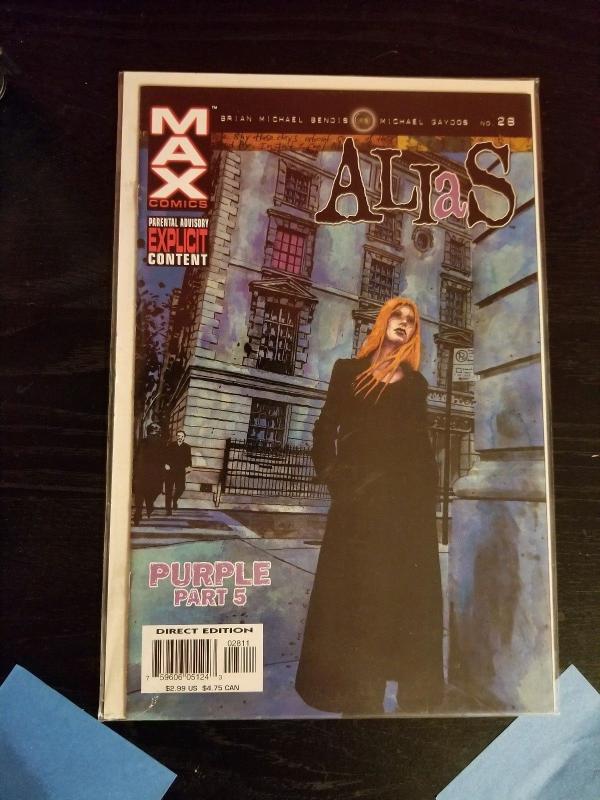 ALIAS #24-28 (MARVEL/1st APP KILLGRAVE/JESSICA JONES/101545) COMPLETE SET OF 5