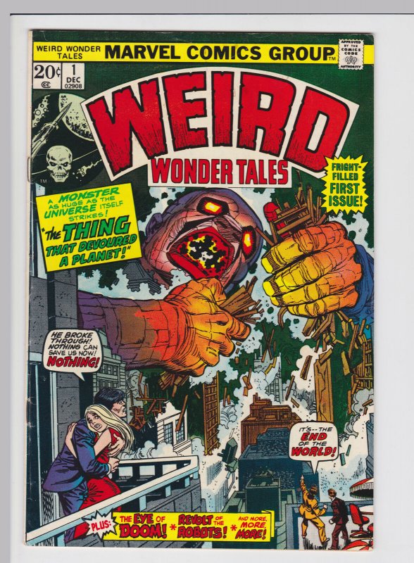 Weird Wonder Tales #1 (Dec 1973) 6.5 FN+ Marvel Horror