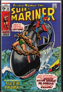 Sub-Mariner #24 (1970) Namor the Sub-Mariner