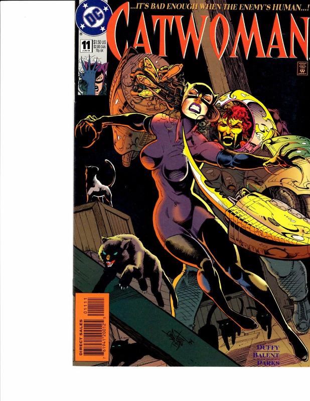 Lot Of 2 DC Comic Books Black Orchid #11 and Catwomen #11 Batman  ON3