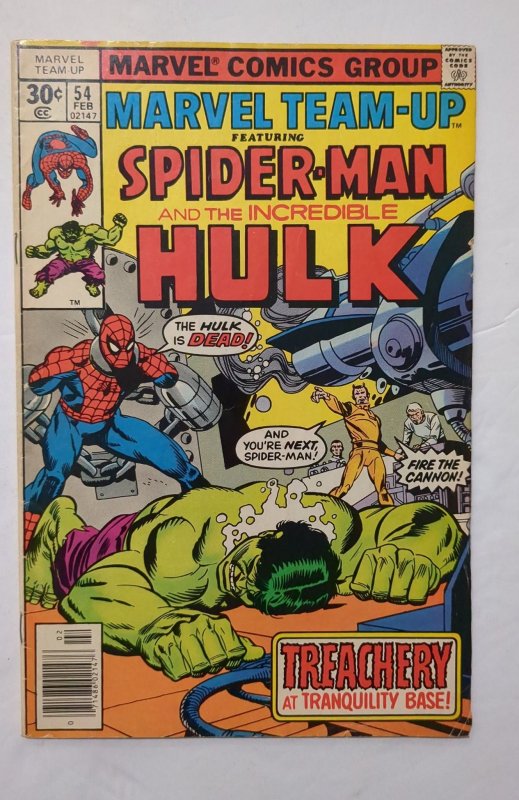 Marvel Team-Up #54 (1977) Hulk VG 4.0