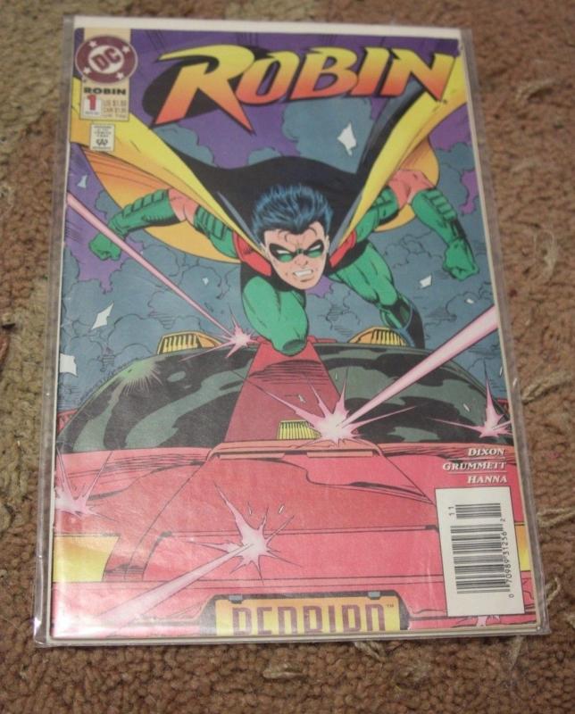 Robin comic  #1 (Nov 1993, DC) batman azreal