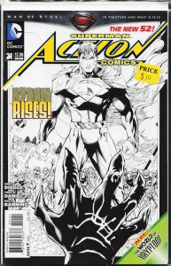 Action Comics #21 Variant Cover (2013) Superman