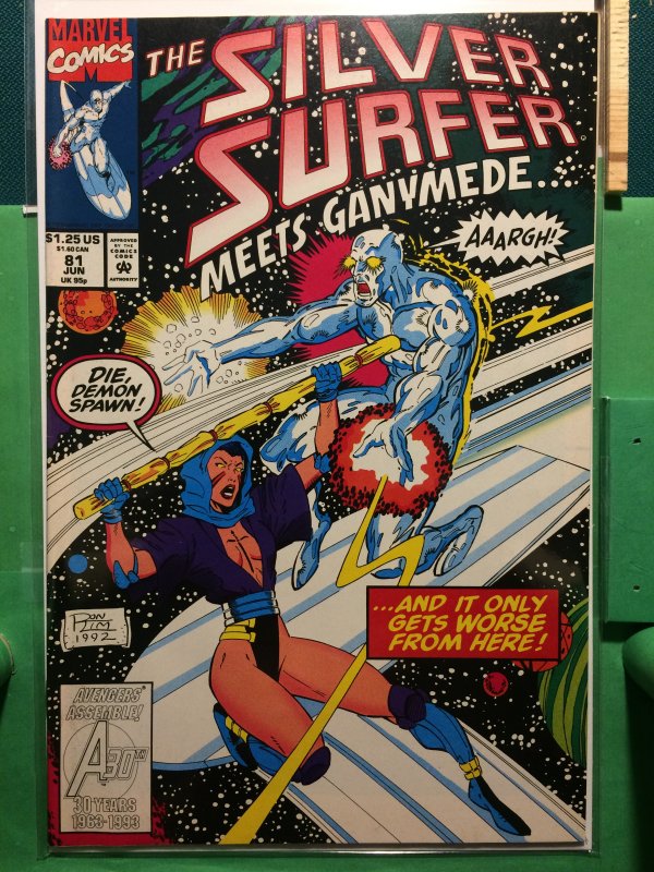 The Silver Surfer #81 Meets Ganymede...