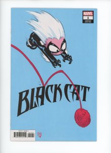 Black Cat 1  Scottie Young Variant  9.0 (our highest grade)