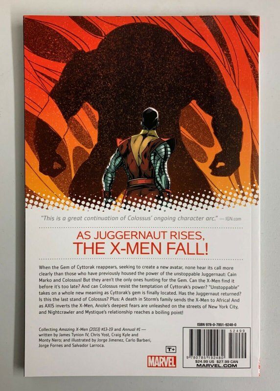 Amazing X-Men Volume 3 Once and Future Juggernaut Paperback James Tynion IV 