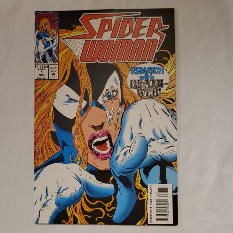 Spider-Woman 1 Near Mint- Cover pencils by John Czop