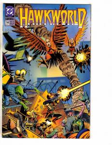 Lot Of 10 Hawkworld DC Comic Books # 11 12 13 14 15 16 17 18 19 20 Hawkman PP5