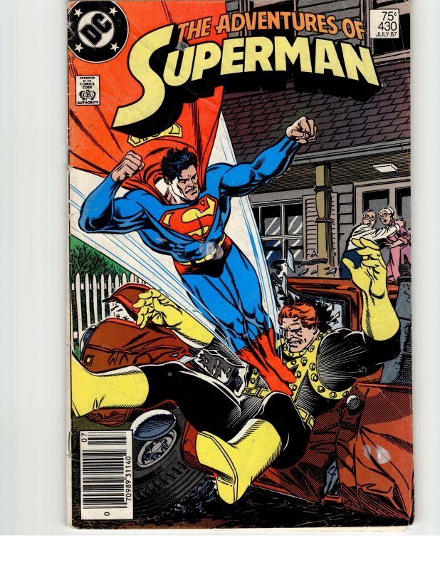 Adventures of Superman #430 (1987) Superman