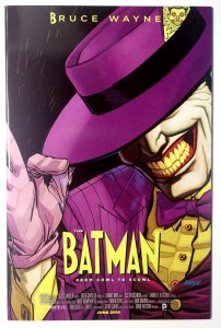 Batman #40 (9.6, 2015) Johnson's Movie Poster Cover, Death of Batman