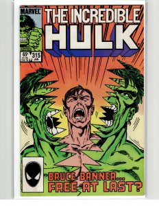 The Incredible Hulk #315 (1986) Hulk