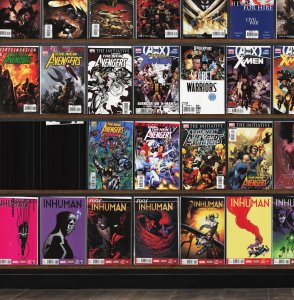 Huge Lot 140+ Comics with Avengers, X-Force, New Avengers, Inhuman & More!
