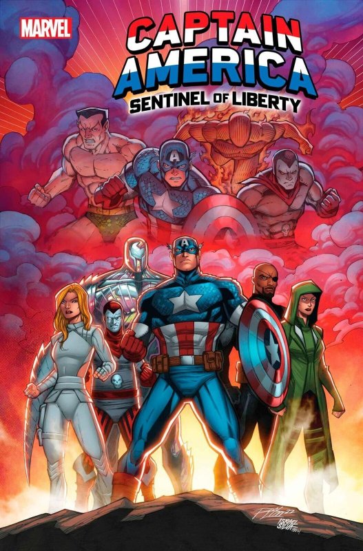 Captain America Sentinel Of Liberty #9 Ron Lim Var Marvel Prh Comic Book 2023