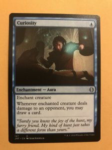 CURIOSITY card : Magic the Gathering MTG card; JUMPSTART 2020  NM