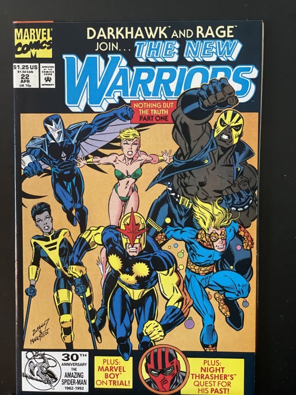 The New Warriors #22 (1992)