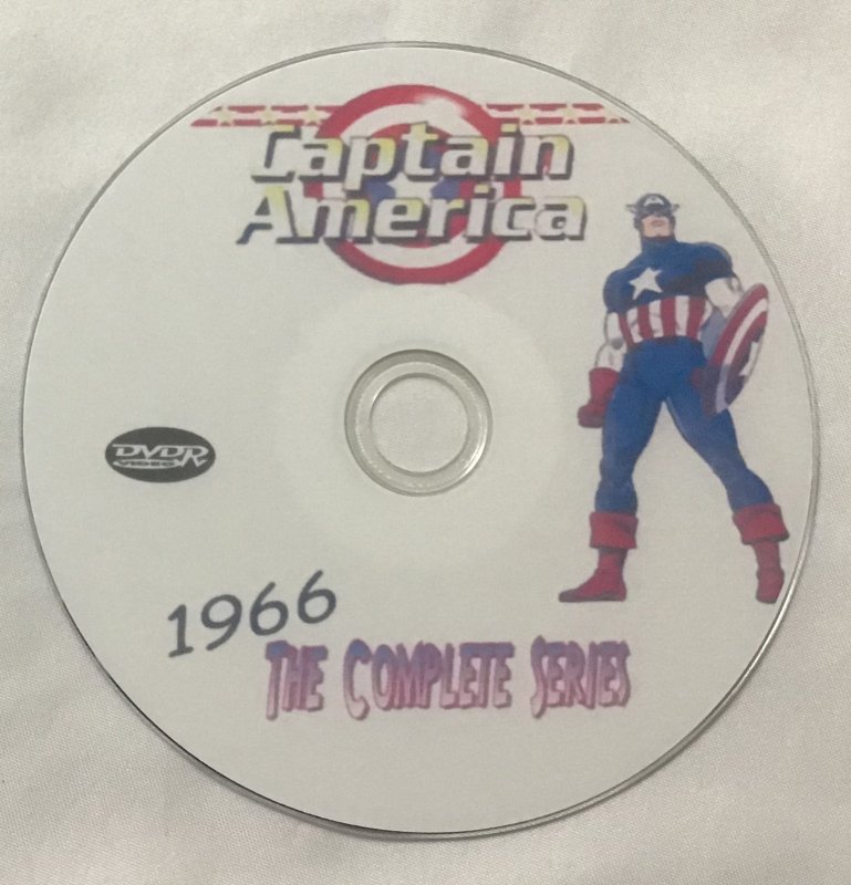 Captain America 1966 series, DVD, 39 episodes