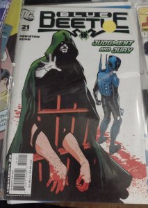 BLUE BEETLE  # 21  2008, DC countdown 22  the spectre