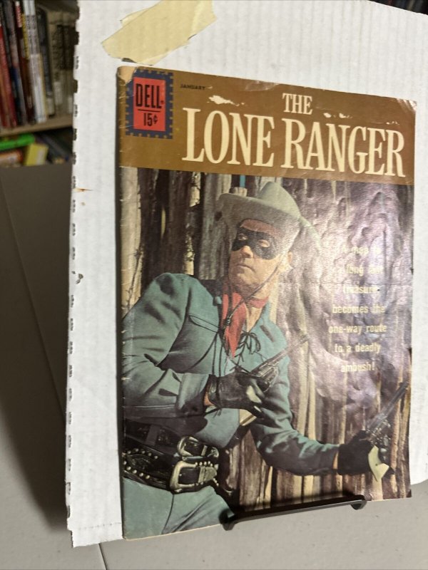 THE LONE RANGER #143 DELL 1/1963