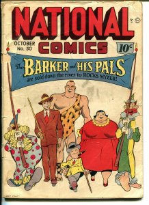 NATIONAL #50 1945-QUALITY-THE BARKER-QUICKSILVER-THE WHISTLER-WWII-good