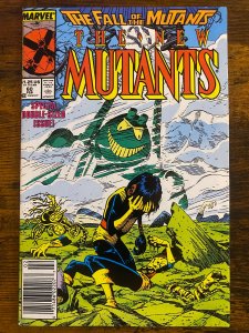 The New Mutants #60 Newsstand Edition (1988)