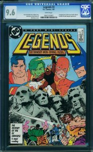 Legends #3 (1987) CGC 9.6 NM+