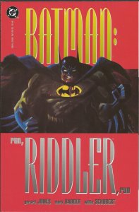 Batman Run Riddler Run #3 ORIGINAL Vintage 1992 DC Comics  