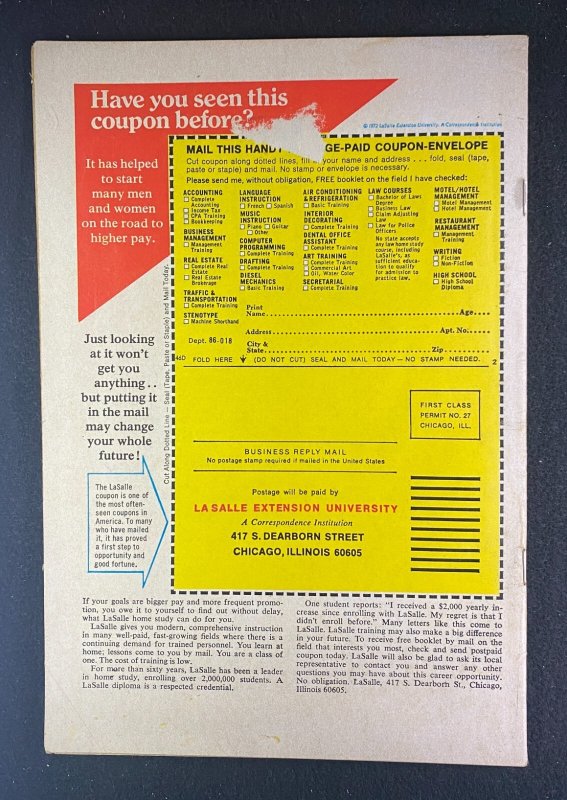 Daredevil (1964) #97 VG (4.0) Black Widow 1st Dark Messiah