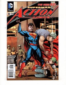 Action Comics #8 Gary Frank VARIANT Cover (2012) / ID#087