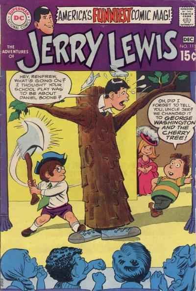 Adventures of Jerry Lewis   #115, VG+ (Stock photo)
