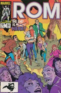 Rom #64 FN ; Marvel | Spaceknight Bill Mantlo