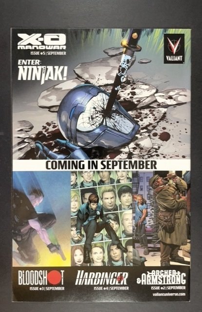 X-O Manowar #5  (2012)