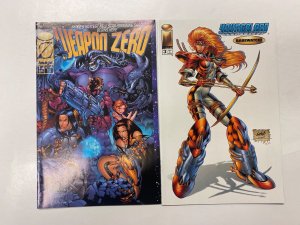4 IMAGE comic books Weapon Zero #T-1 T-2 T-4 Youngblood #3 70 LP1