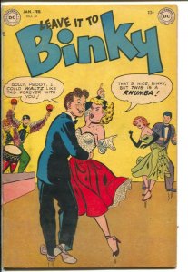 Leave It To Binky #30 1953-DC-Rhumba cover-All American Men Of War ad-teen hu...