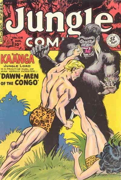 Jungle Comics #128 GD; Fiction House | low grade comic - save on shipping - deta