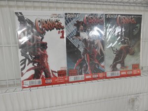 Axis: Carnage #1-3 (2014) Beautiful NM-/NM Avg Condition!